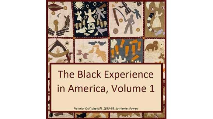 The Black Experience in America, 18th-20th Century, Vol. 1