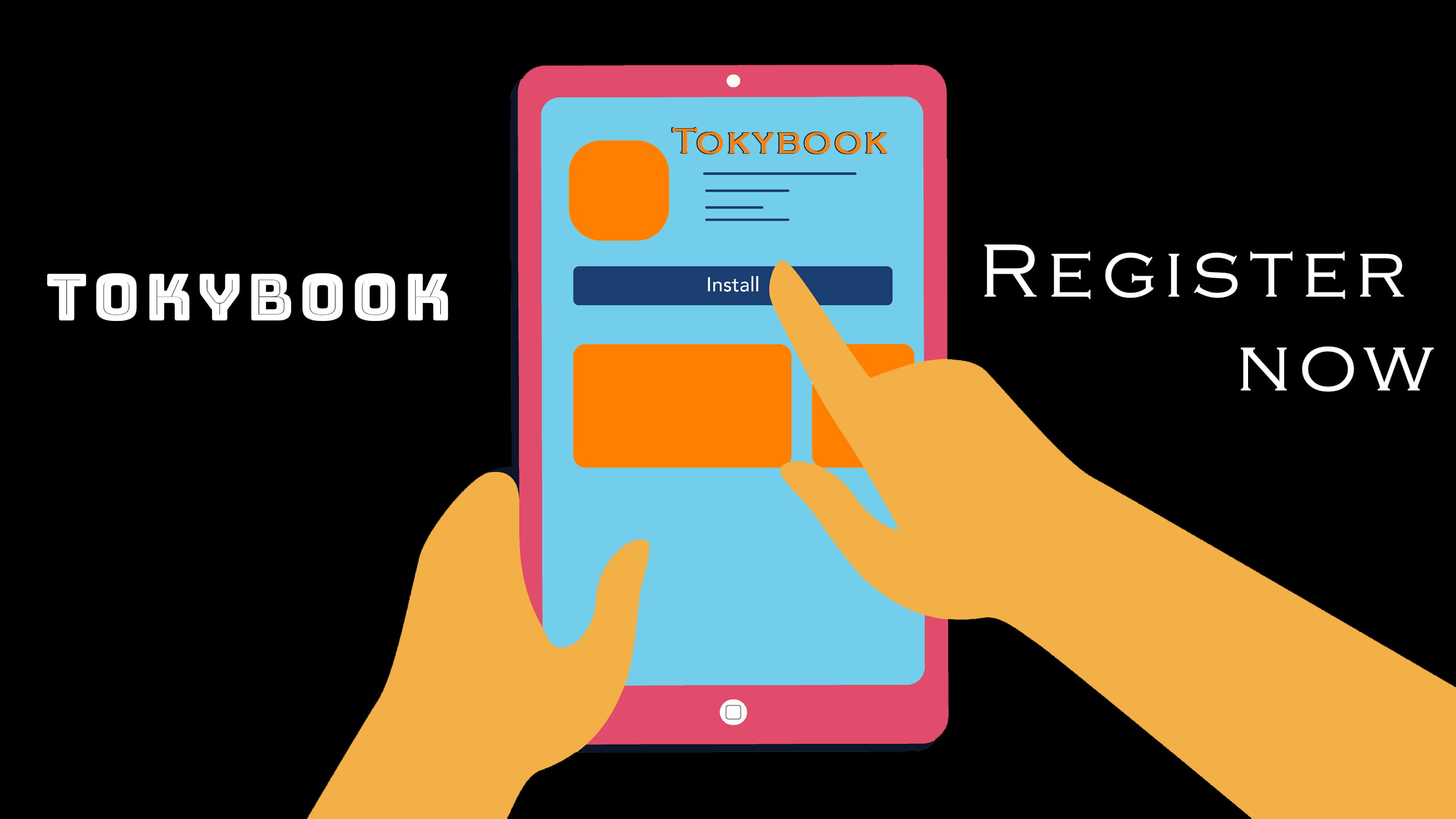 Register for the Tokybook Application Now