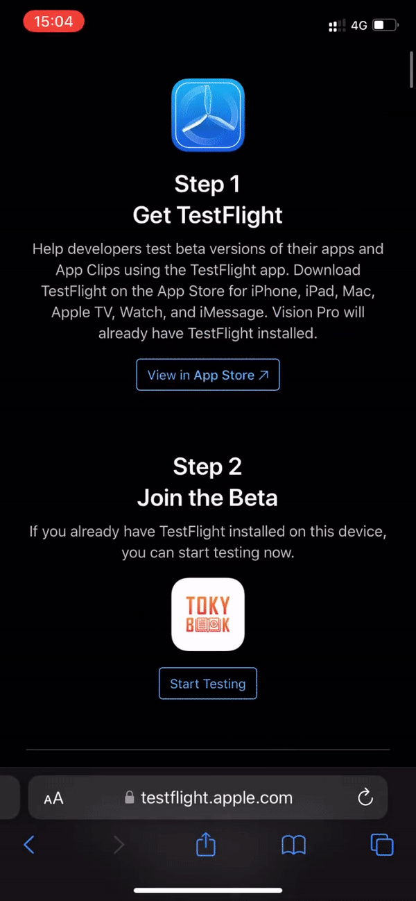 TOKYBOOK IOS